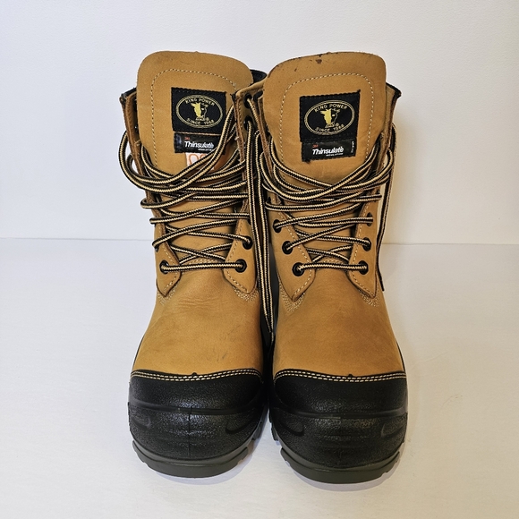 KPR M-233 construction work boots SA protective footwear men size 43 or 10 US - Picture 4 of 13